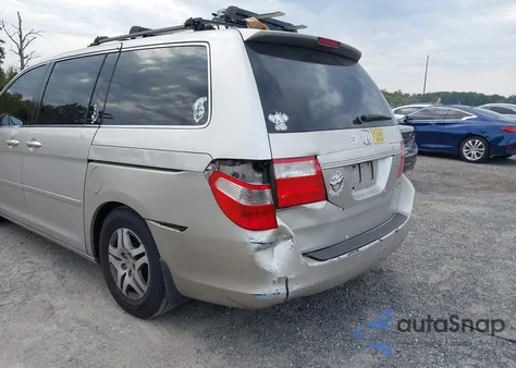 2005 Honda Odyssey Ex-L из США, поврежденный, VIN 5FNRL38795B083972